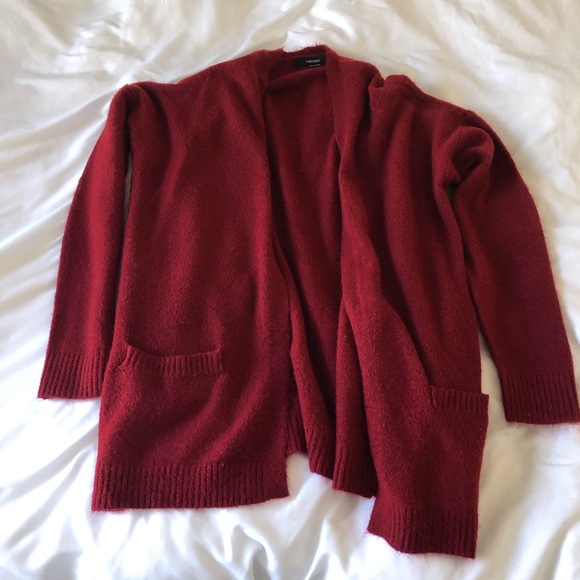 Forever 21 Open-Front Ribbed Cardigan - Picture 4 of 4